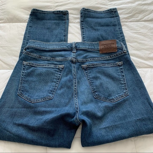 Abercrombie Straight Stretch Men’s Jeans 31x30 - Picture 6 of 6